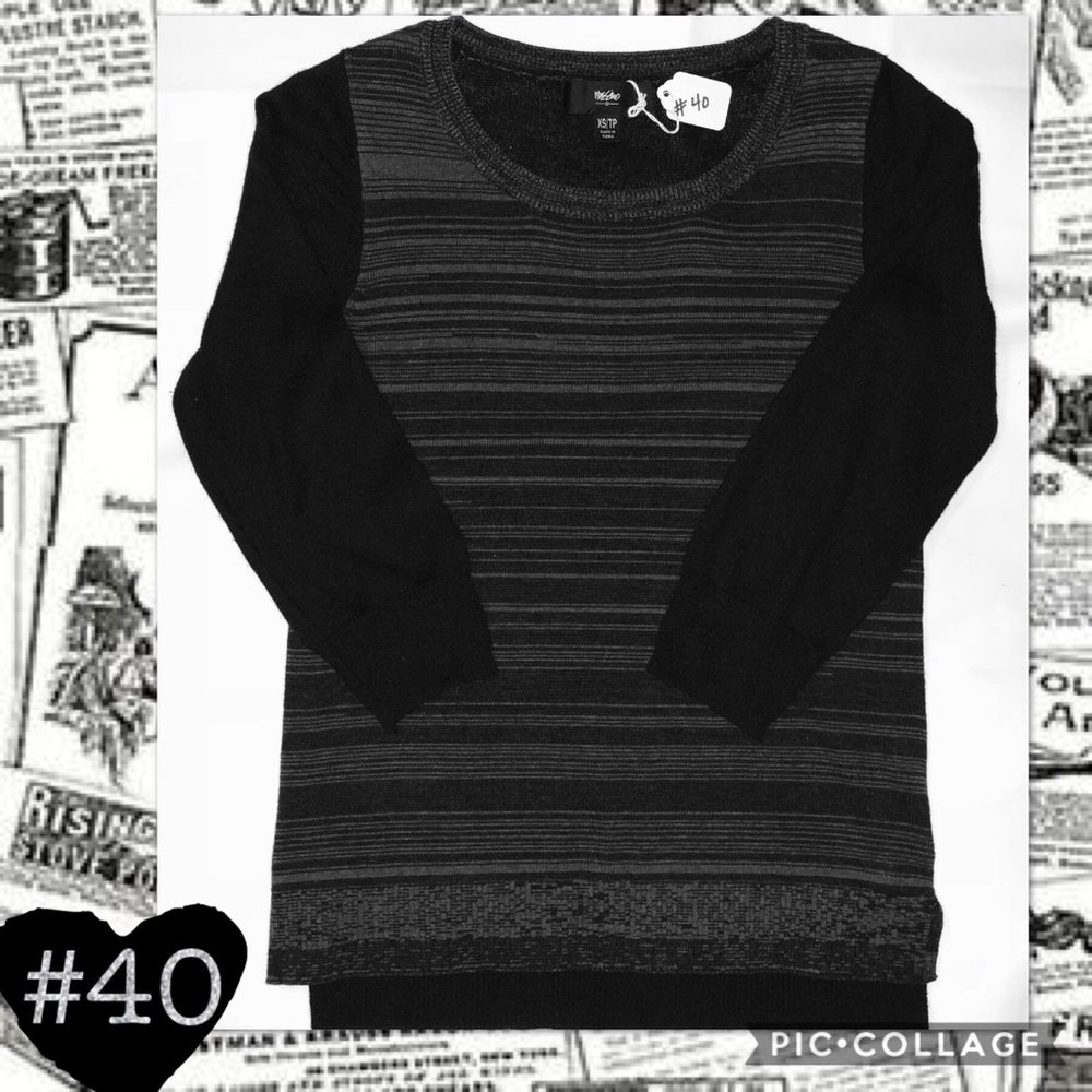 Mossimo Supply Co. 3/4-Length Sleeve Top